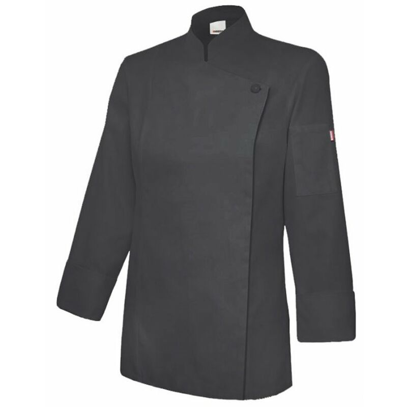 

Velilla - CHAQUETA DE COCINA MUJER CON CREMALLERA Negro 44