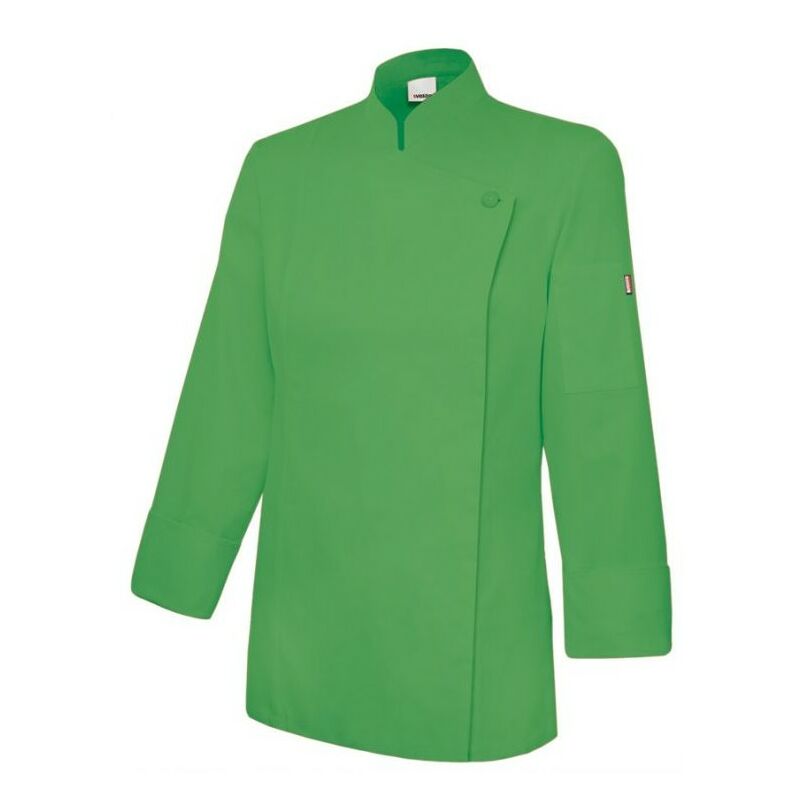 

Velilla - CHAQUETA DE COCINA MUJER CON CREMALLERA Verde Lima 44