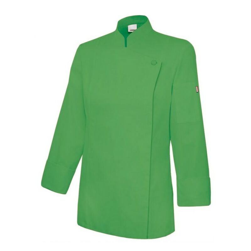 

Velilla - CHAQUETA DE COCINA MUJER CON CREMALLERA Verde Lima 48