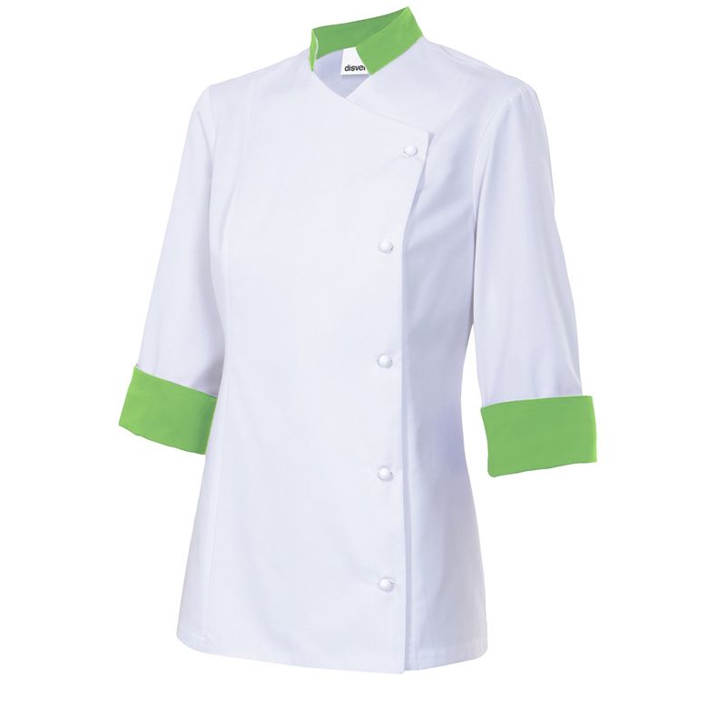 

CHAQUETA DE COCINERA Blanco 44