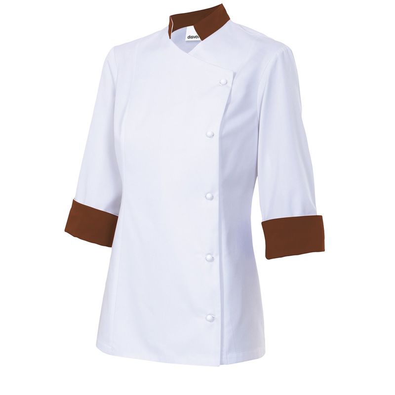 

CHAQUETA DE COCINERA Blanco 46