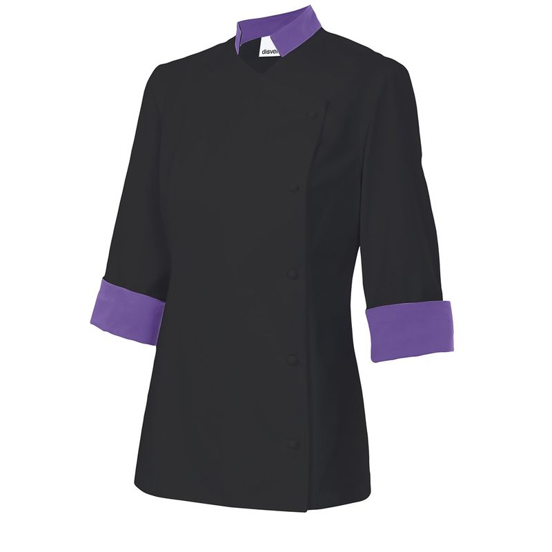 

CHAQUETA DE COCINERA Negro 44