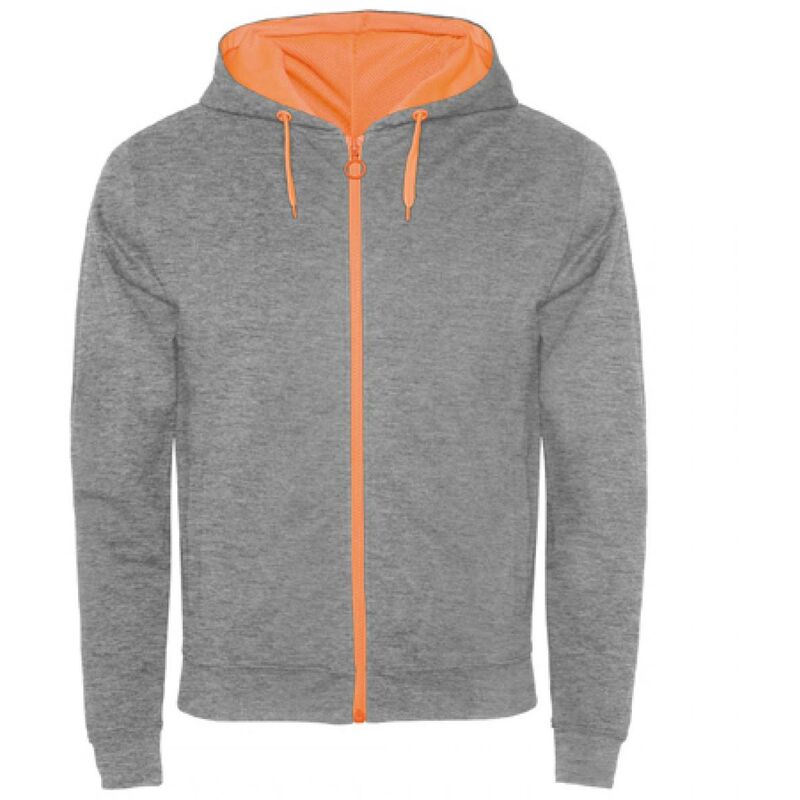 

Chaqueta de Felpa Fuji SU11050102221 GRIS/NARANJA FLUOR L