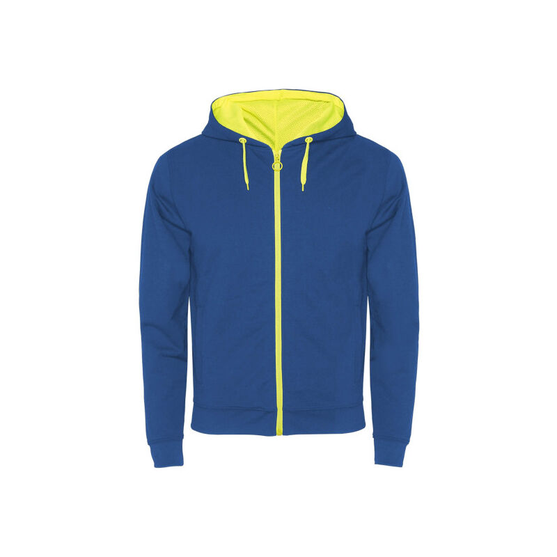 

Chaqueta de felpa no perchada con detalles FUJI SU1105 | L - Royal/Amarillo Fluor