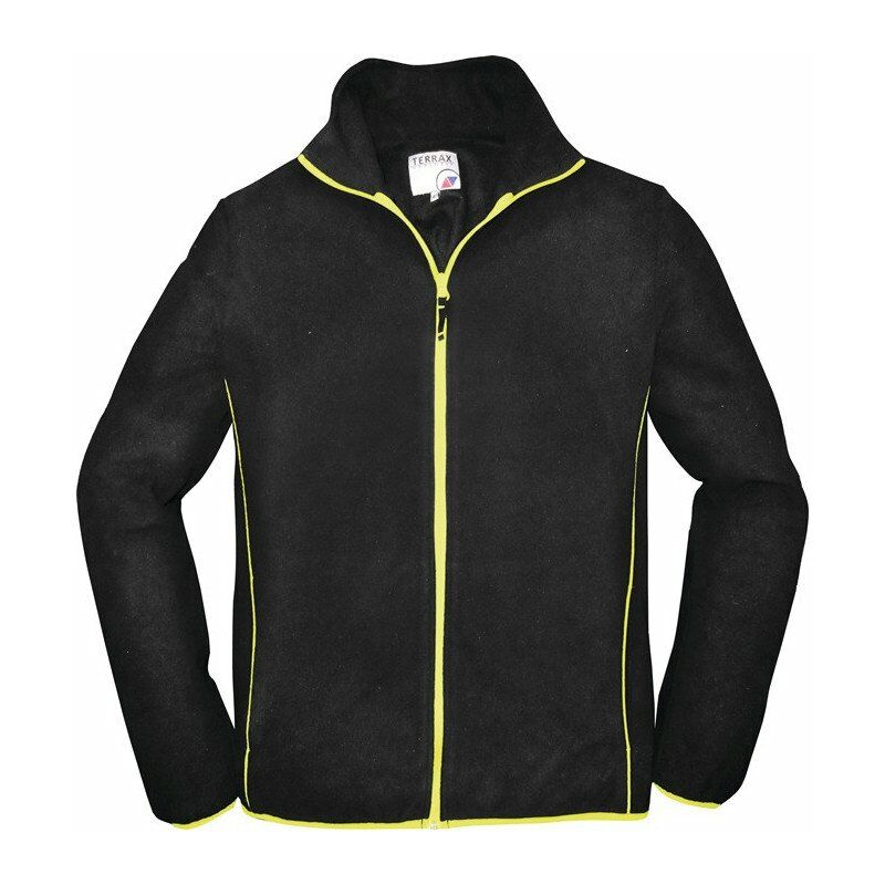 

Terrax - Chaqueta de forro polar para hombre talla M negro / lima