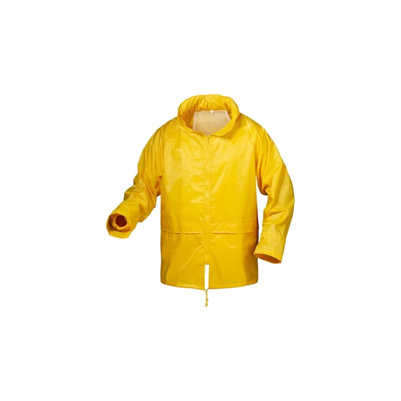 

Craftland - Chaqueta de lluvia Nylon/vinyl, TXL amarillo