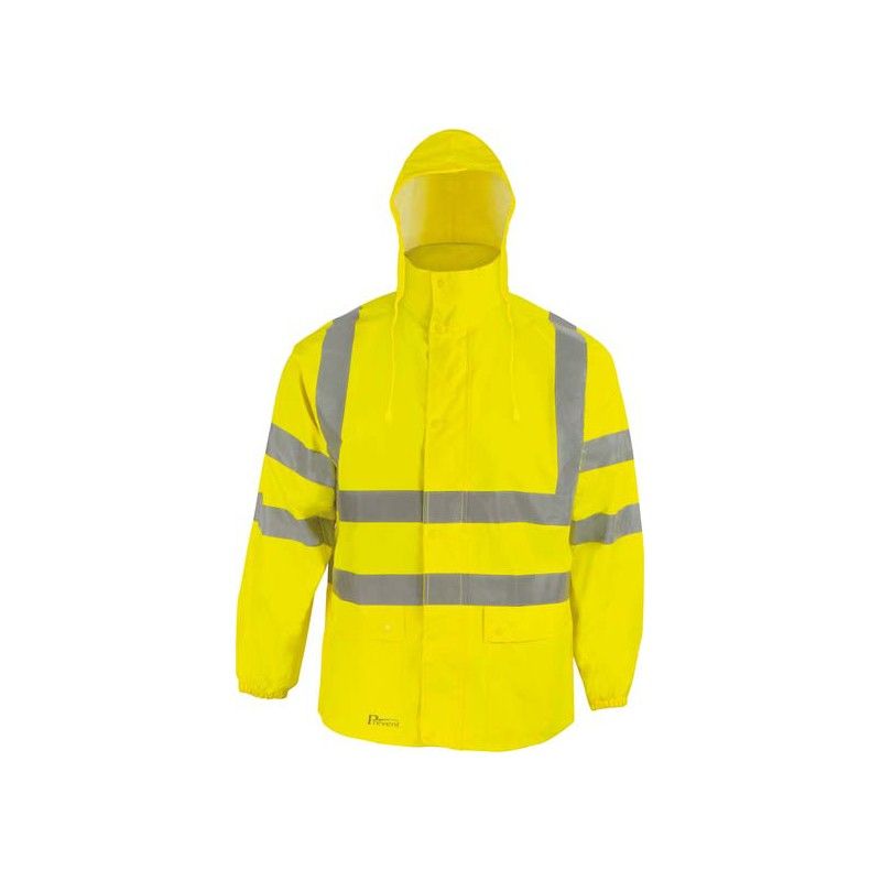 

Asatex - Chaquetas de lluvia de alta visibilidad RJG TXXXL amarillo