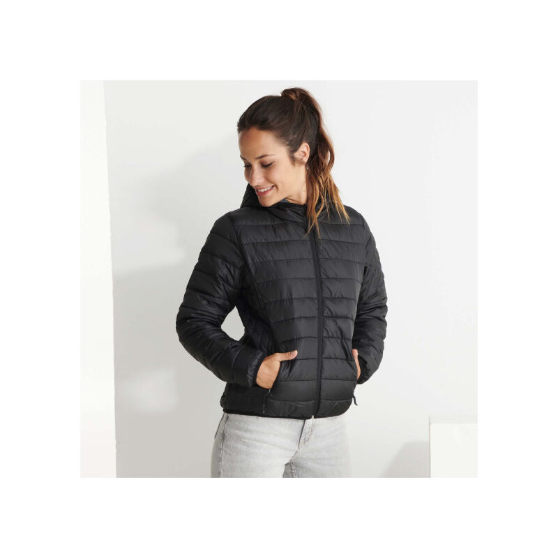 

Roly - Chaqueta de mujer acolchada con relleno NORWAY WOMAN RA5091 | Negro - S