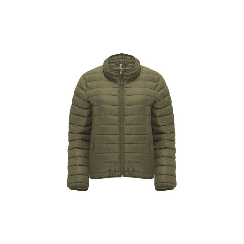 

Roly - Chaqueta de mujer acolchada con relleno tacto pluma RA50950199 | S - Verde Militar