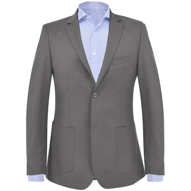 

Vidaxl - Chaqueta de negocios para hombre talla 54 gris antracita - Antracita