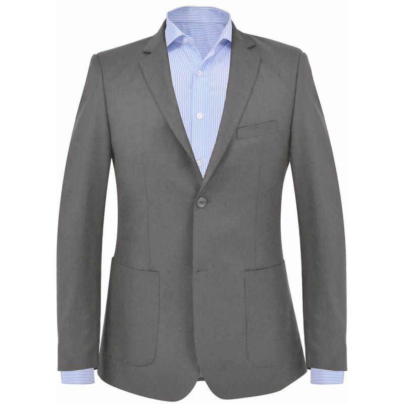 

Happyshopping - Chaqueta de negocios para hombre talla 50 gris antracita