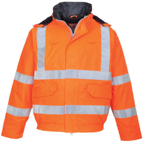 Chaqueta de piloto HV Pluie Bizflame Naranja M