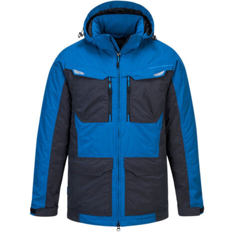 Chaqueta de trabajo de invierno detalles reflectantes WX3 T740 XL Azul persa