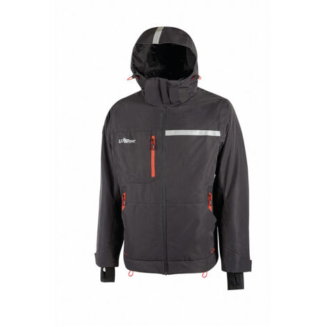 Chaqueta de trabajo de invierno impermeable WINK - Gris 4XL