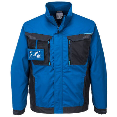 Chaqueta de trabajo en polialgodón anti abrasión WX3 T703 XXL Azul persa