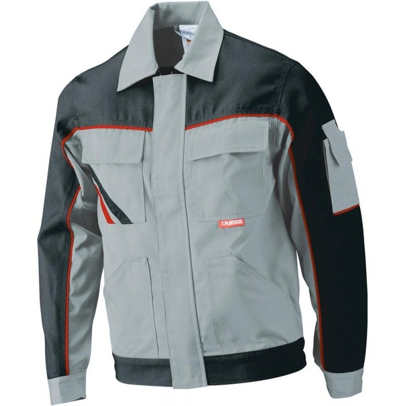 

Planam - Chaqueta de trabajo Highline, Talla 50,gris oscuro/negro