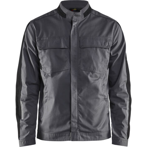 Chaqueta de trabajo industrial stretch 2D 4444 - Gris/Negro XXXL