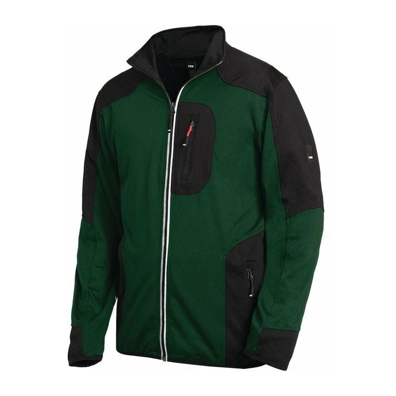 

Chaqueta polar de jersey RALF talla M verde / negro FHB
