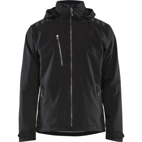 Chaqueta de trabajo softshell stretch 2D 4749 - Negro 4XL