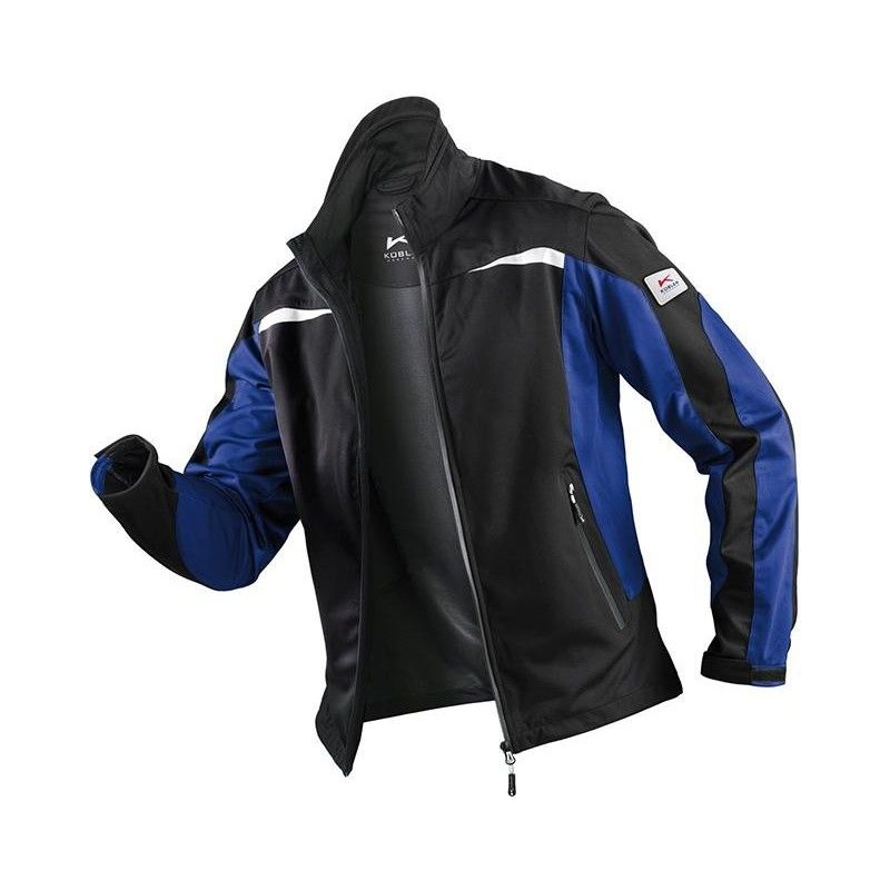 

Chaqueta de trabajo Ultrashell negro/azul., Talla 3XL