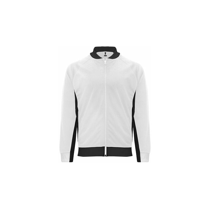 

Roly - Chaqueta deportiva combinada CQ11160155222 | XL - Blanco/Negro