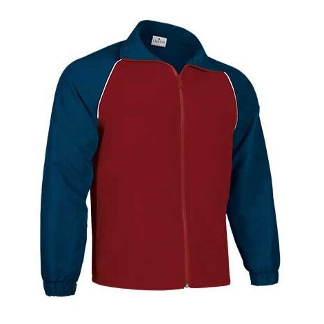Chaqueta deportiva tipo chándal VALENTO Match Point XL Azul Marino/Rojo/Blanco