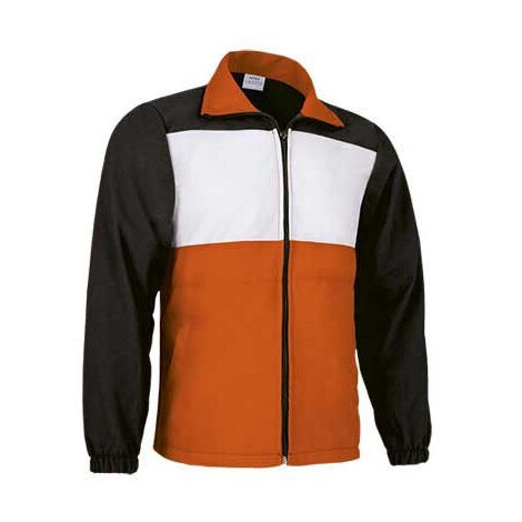 Chaqueta deportiva VALENTO Versus 3 niño Negro/Naranja/Blanco