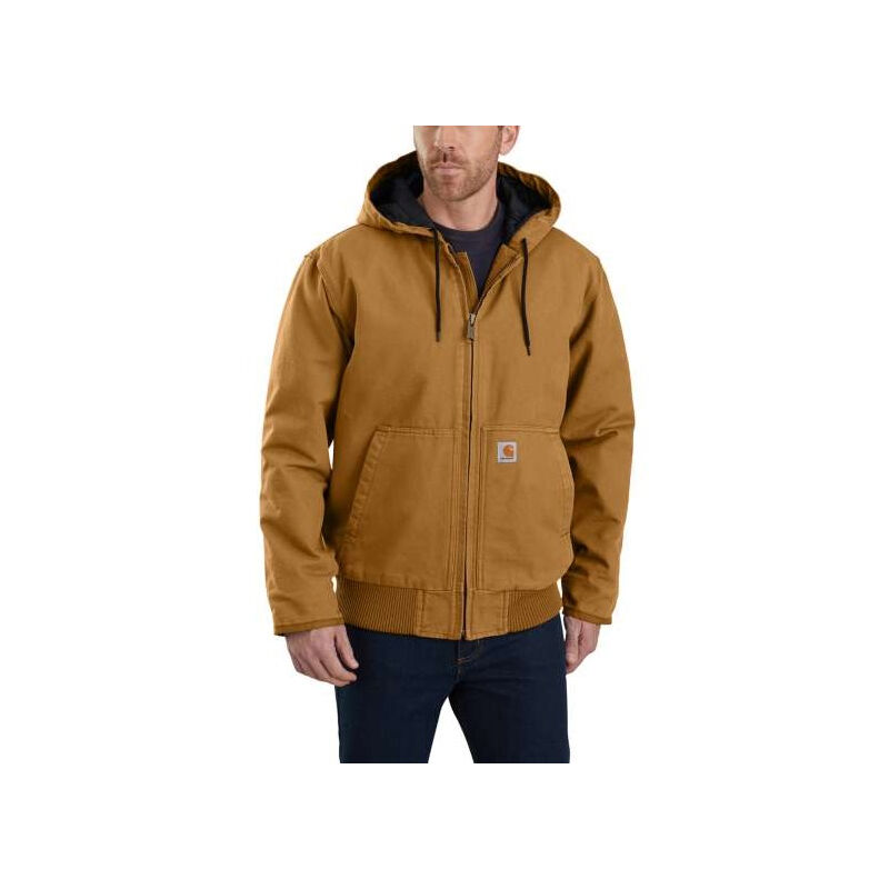 Carhartt - Chaqueta Duck Active 104050 Marrón - Talla l - S1104050BRNL
