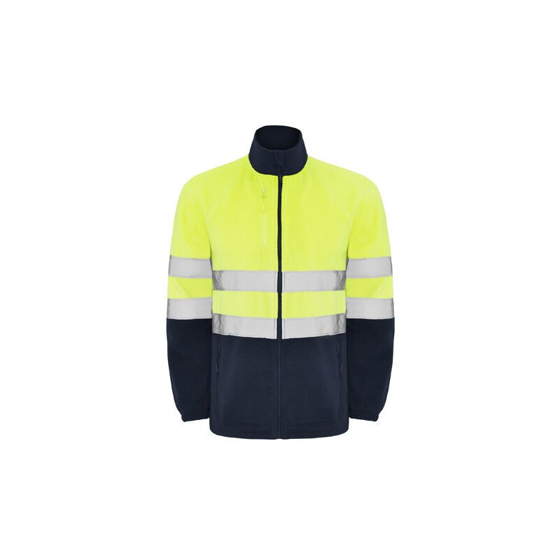 

Chaqueta estilo polar de alta visibilidad ALTAIR HV9305 | S - Marino/Amarillo Fluor