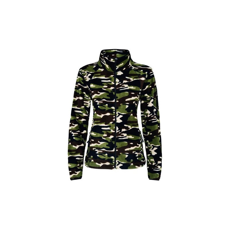 

Roly - Chaqueta estilo polar para deporte LUCIANE WOMAN SM1196 | M - Camuflaje Bosque