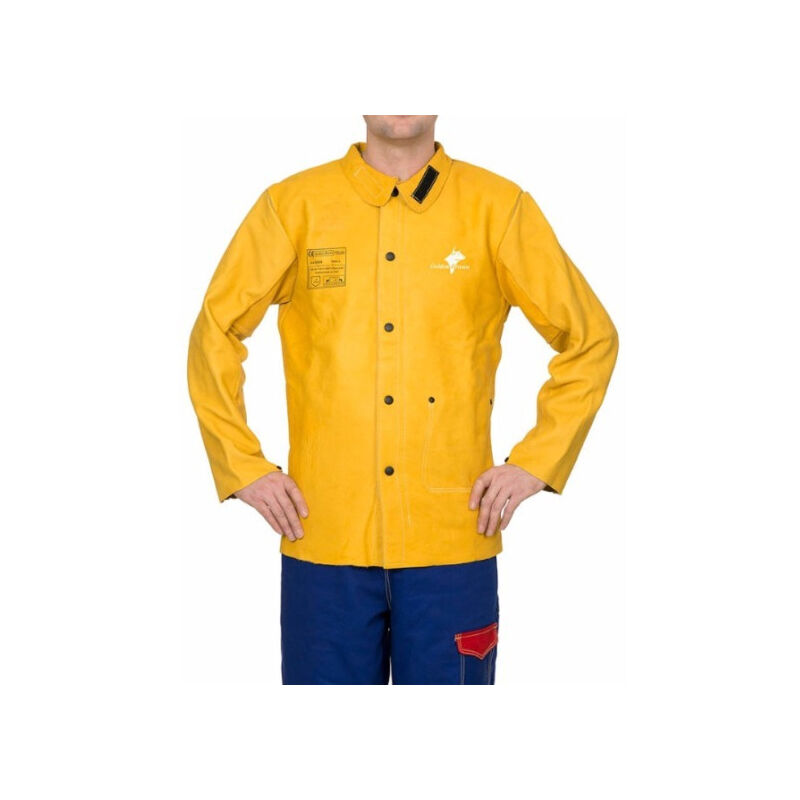 

Chaqueta en cuero flor vacuno WELDAS Golden Brown Grain | XXXL