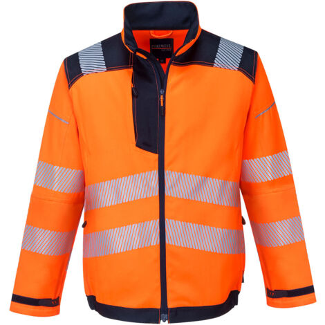 Chaqueta HV PW3 Naranja/Azul Marino S