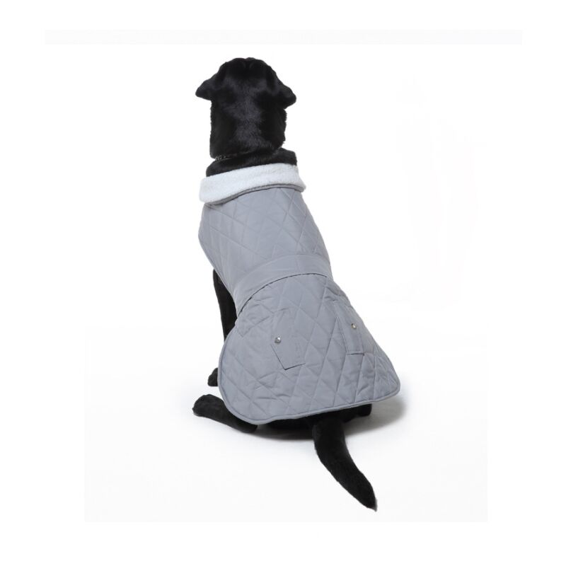 

Chaqueta impermeable para perros, chaqueta de invierno para perros grande con orificios para la correa, chaleco reflectante para perros medianos y