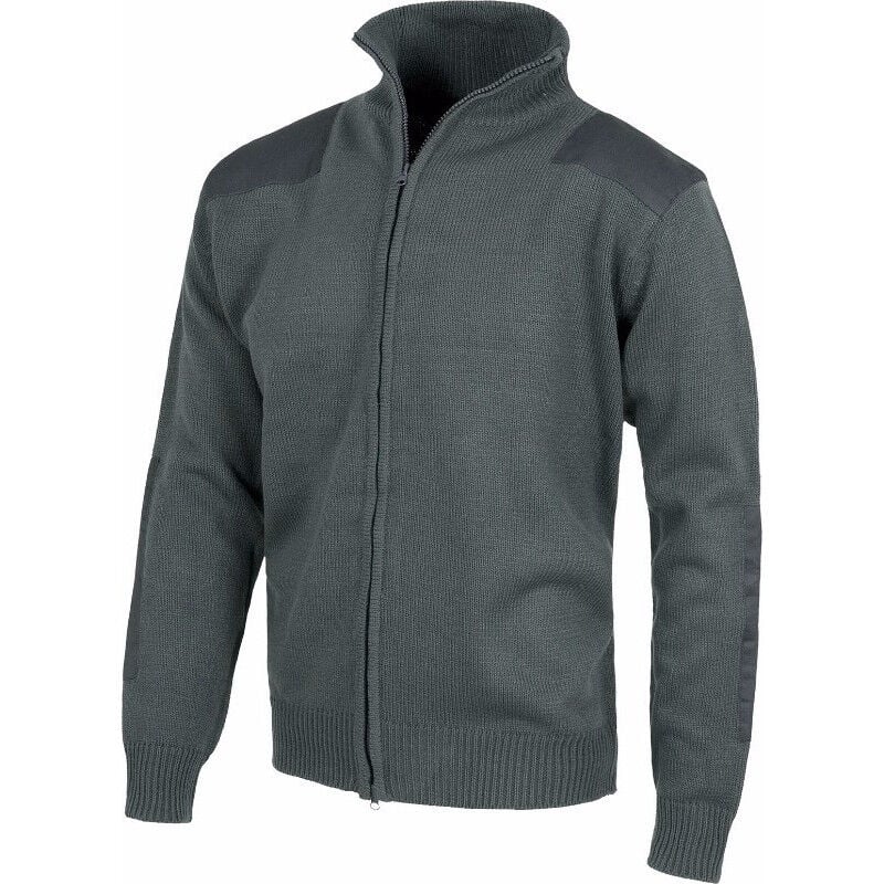 

Chaqueta de cuello alto en punto grueso WORKTEAM S4500 | Gris - M