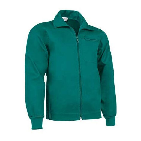 Chaqueta laboral de cuello alto VALENTO Galen L Verde amazonas