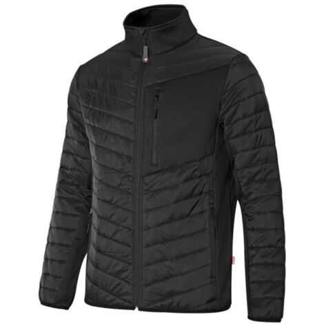 CHAQUETA LIGERA ACOLCHADA WHISER NEGRA TALLA S-XXL