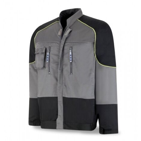 Chaqueta MARCA PL PROSERIES 588CCGNECANVAS gris/negro poliéster/algodón 245 gr T-60/62