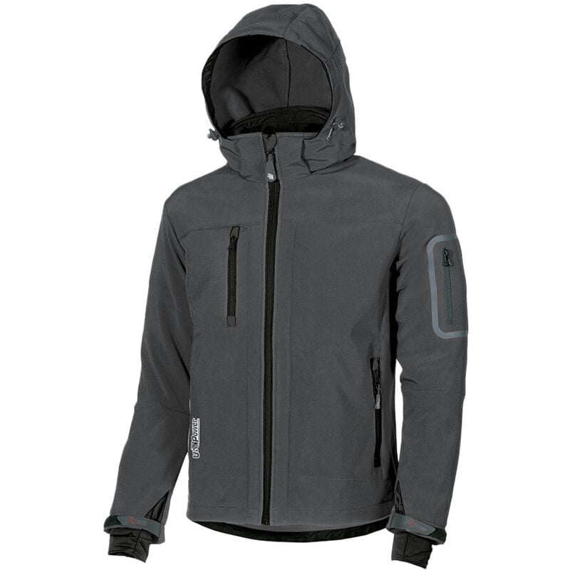 U-power - Chaqueta de trabajo u Power Metropolis Softshell - xs - Gris