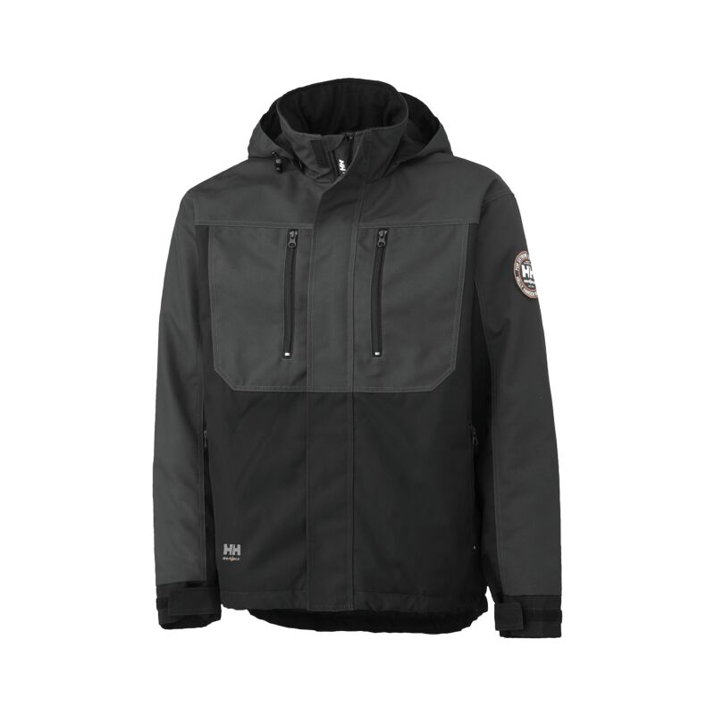 

Helly Hansen Workwear - Chaqueta para invierno Berg Helly Hansen 76201 | 3XL - Negro / Gris Oscuro