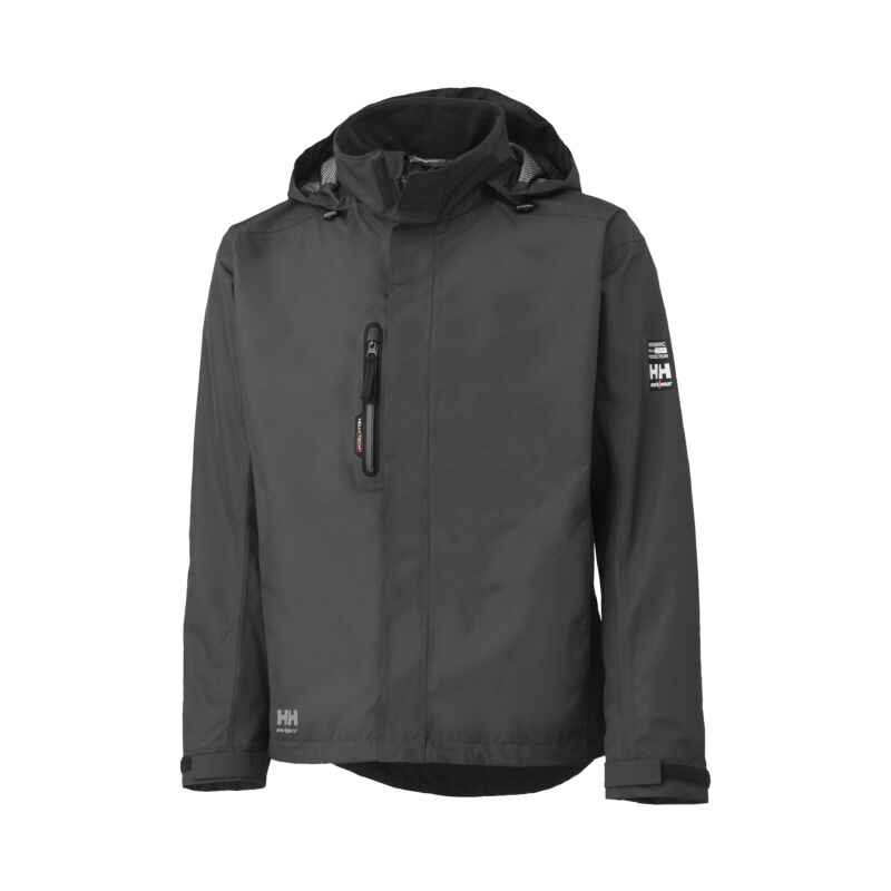 

Helly Hansen Workwear - Chaqueta para lluvia Haag Helly Hansen 71043 | Gris Oscuro - 2XL