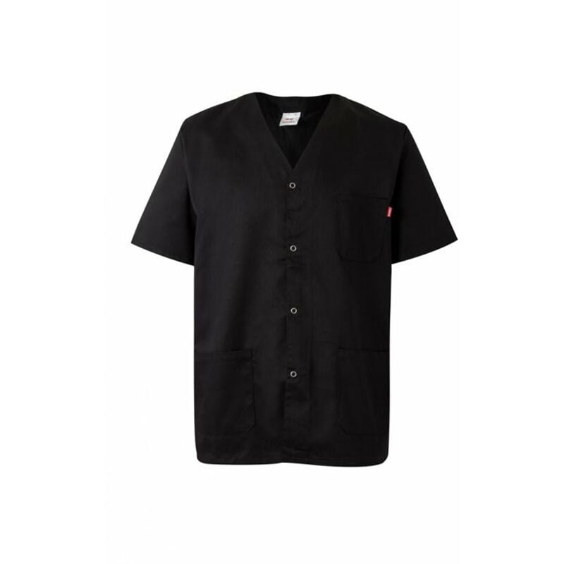 

Velilla - CHAQUETA PIJAMA CON AUTOMÁTICOS MANGA CORTA Negro 4
