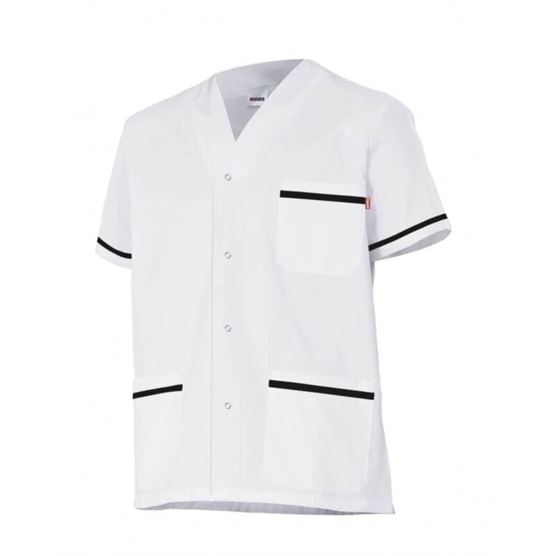 

CHAQUETA PIJAMA MANGA CORTA CON BOTONES AUTOMÁTICOS Negro 0