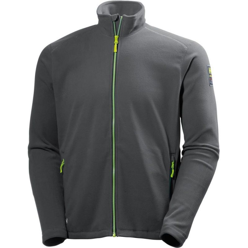 

Helly Hansen - Chaqueta polar Aker, Talla XL, gris oscuro