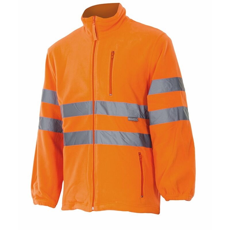 

Velilla - CHAQUETA POLAR ALTA VISIBILIDAD Naranja Flúor 3XL