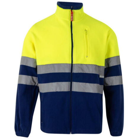 Chaqueta polar bicolor A.V. Serie 183