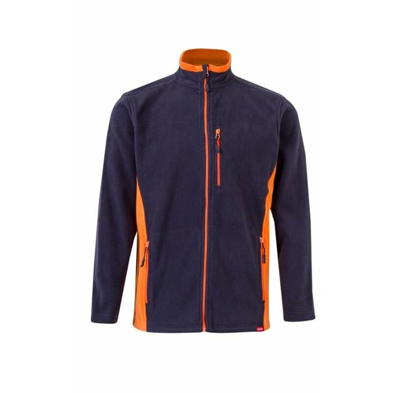 

Velilla - CHAQUETA POLAR BICOLOR Azul Navy 3XL