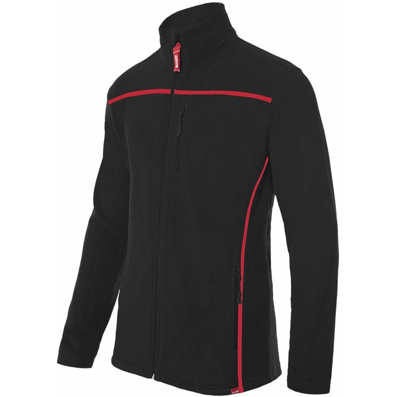 

CHAQUETA POLAR BICOLOR Negro 3XL