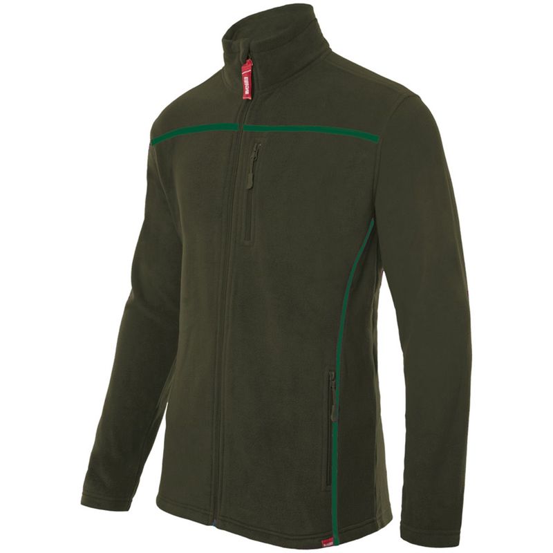 

Velilla - CHAQUETA POLAR BICOLOR Verde Caza XL