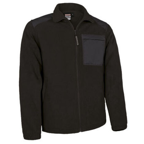 Chaqueta polar con bolsillo Basset 3XL Negro