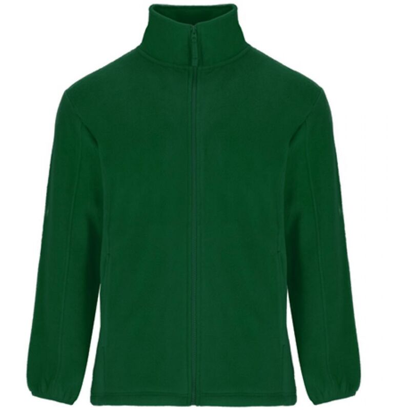 

Roly - Chaqueta polar, con cuello alto forrado y cremallera ARTIC CQ6412 | XXL - Verde botella